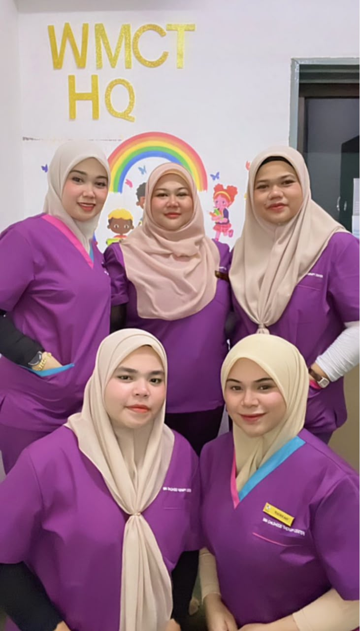 Pasukan guru WM Childhood Therapy Centre di WMCT HQ